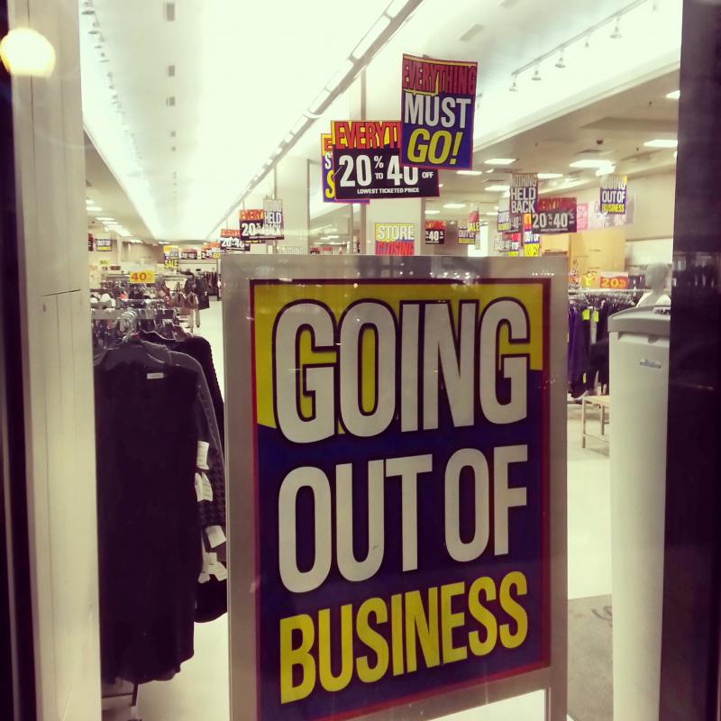 Going out of business